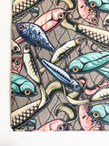 Colourful Fish Roll 'N' Tie Bandanas