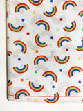 Rainbow Striped Roll 'N' Tie Bandanas