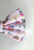 Flower Dogs Bow Tie