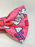 Pink Love Bow Tie