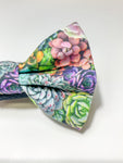 Colourful Floral Bow Tie